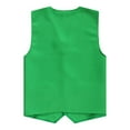 thumbnail image 4 of Miutii Button Vest Women Men Volunteer Activity Vest Waiter Supermarket Uniform Work Wear Green M, 4 of 5
