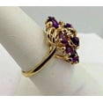 thumbnail image 4 of 2.10CT Pear Cut Simulated Amethyst Women's Engagement Gift Ring 14K Yellow Gold Plated ., 4 of 4