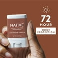 thumbnail image 4 of Native Deodorant, Aluminum Free, Coconut & Vanilla, for Women and Men, Travel Size 0.35 oz, 4 of 12