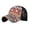 C, variant on Women's Aztec Print Ponytail Baseball Cap High Messy Bun Mesh Trucker Hat Adjustable Snapback Curved Visor Size:One Size