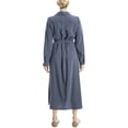 thumbnail image 2 of Max Studio womens  Tab Sleeve Midi Shirt Dress, l, 2 of 3