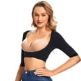 thumbnail image 5 of MANIFIQUE Upper Arm Shaper for Women Faja Post Surgery Slimming Compression Half Sleeves Shapewear Tops, 5 of 6