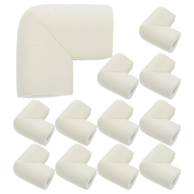 MOVTOTOP 12 Ensembles de Protections d'Angle en Mousse Blanche Style Simple pour la Sécurité en Déménagement et Transport