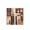 Coffe C, variant on Coffee-Themed Kitchen Curtains Set, Cafe Short Tier and Valance Window Curtain, Rod Pocket Small Windows Drapes for Coffee Lover Home Kitchens Living Room Decor