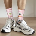 thumbnail image 4 of Uemuo Cute Sushi Pattern Women's Crew Socks, Soft Durable Breathable Moisture-Wicking with Odor Control Cotton socks, 4 of 9