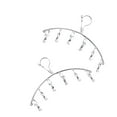 thumbnail image 5 of RENACLIPY Arc Style Stainless Steel Laundry Drying Rack, Set of 2 Hanging Clothes Racks for Indoor & Outdoor Use, 5 of 6