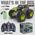 thumbnail image 2 of Amphibious RC Monster Truck Waterproof, 4WD Remote Control Monster Car for Kids, All Terrain Off Road Stunt Car with Gyroscope & 360° Spins, Pool Water Toy Gift, 2 of 13