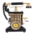 thumbnail image 2 of Decoración Vintage De Teléfono Antiguo, Decoración Vintage Decoración Telefónica Resina De 1920 Adorno De Teléfono Rotativo Para Fotografía, 2 of 7