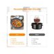 thumbnail image 5 of 2Pcs Slow Cooker Divider Liner For 6 QT Pot Reusable Silicone Cooker Divider Insert Leakproof Silicone Slow Cooker Liner Heat Resistant Dishwasher Saf, 5 of 5