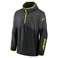 thumbnail image 2 of Men's Nike  Anthracite New York Jets Volt Hoodie Half-Zip Jacket, 2 of 3