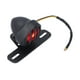 thumbnail image 4 of Lámpara Trasera para Motocicleta Luces Traseras para Motocicleta Lámpara de Parada Estilo Vintage Carcasa Negra Luz Roja DC12V Universal con Soporte para Placa de ANGGREK  Otros, 4 of 8