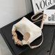 thumbnail image 5 of Bolso bandolera casual para mujer Bolso plisado con asa en la parte superior de la nube Bolsos de mano simples para niñas, 5 of 9