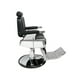 thumbnail image 3 of Sillón Barbería Clásico Milan Para Estética Peluquería Vanlig Milan Color Negro Con Blanco, 3 of 4