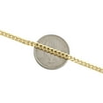 thumbnail image 5 of 10K Yellow Gold 3.50mm Super Solid Miami Cuban Link Chain Necklace 22 Inches, 5 of 7