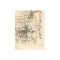 thumbnail image 2 of Topographical Map - Rhode Island Sheet 1 - USGS 1891 - Vintage Wall Art, 2 of 4