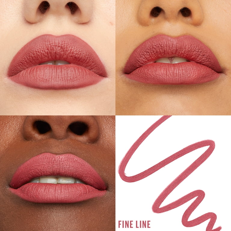 Maybelline リップライナー 3本セット Maybelline, Lip Liner, Hyaluronic Acid, Fine Line 0.04 oz