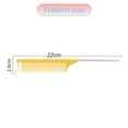 thumbnail image 2 of 3 pointed tail combs, women's hairstyle combs, anti-static heat-resistant hairstyle combsyellow, 2 of 5