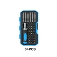 thumbnail image 4 of Scienceny Punta de destornillador herramienta de mantenimiento portátil para el hogar que satisface las necesidades diarias fácilmente Herramientas eléctricas juego de 34 piezas, 4 of 6
