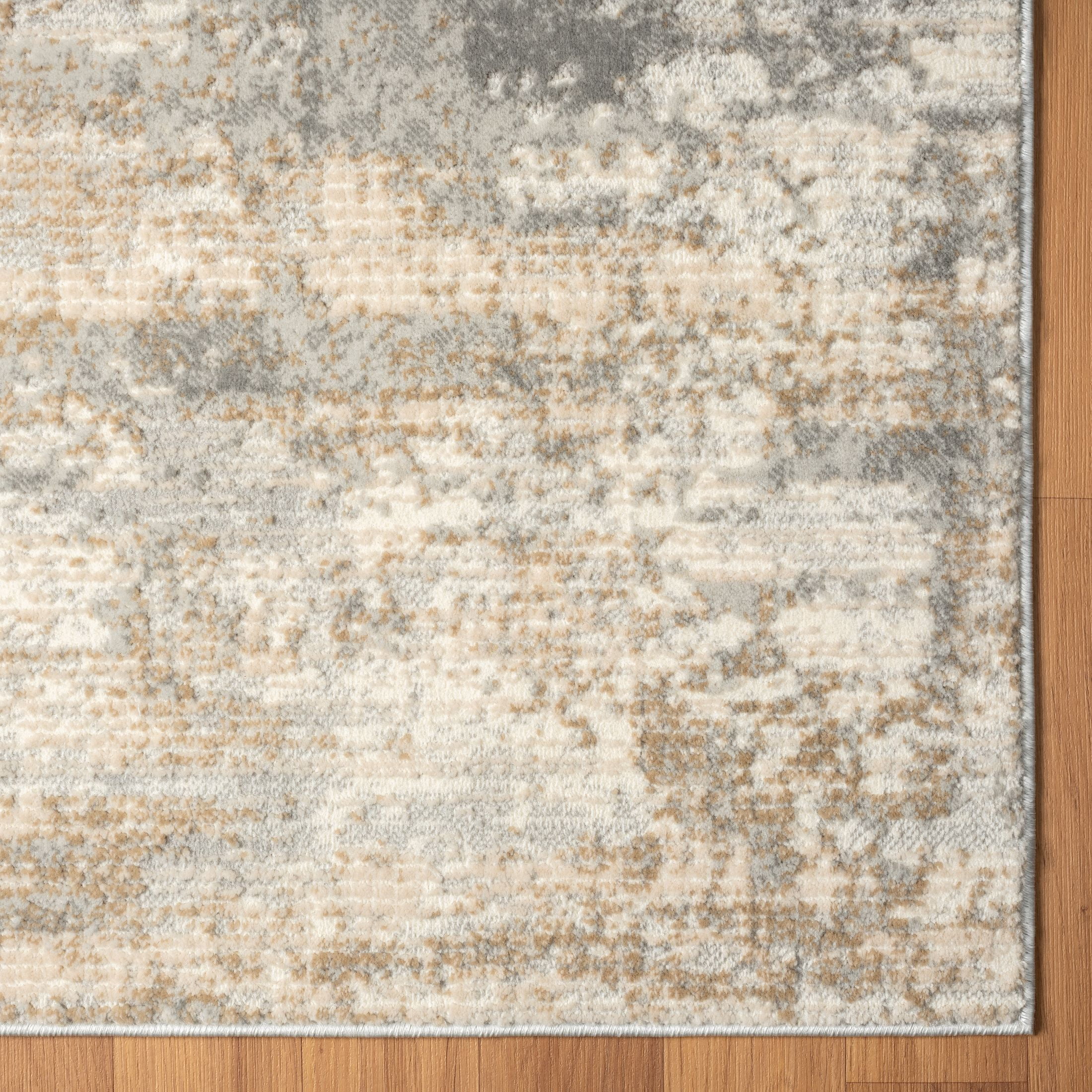 Mainstays Harold Area Rug, Multicolor, 5'2" x 7'2"