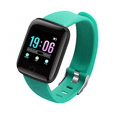 thumbnail image 1 of Pulsera inteligente impermeable IP67 - Pantalla de 1,3 pulgadas, monitor de frecuencia cardiaca y modos multideporte - Fitness Tracker con monitorización del sueño, 1 of 2
