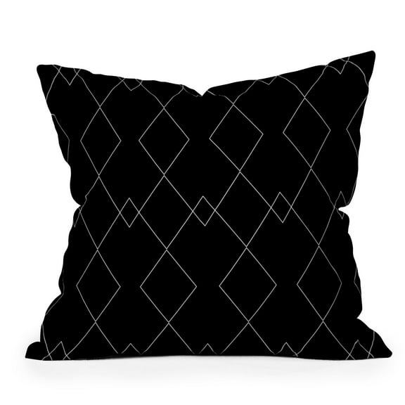 Society6 Colour Poems Moroccan Minimalist 18" x 18" Decorative Throw Pillow