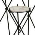 thumbnail image 2 of Benjara 28 Inch Plant Stand Table Set of 3, Round Top, Tripod Base, Metal, Black, 2 of 2