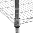 thumbnail image 3 of Seville Classics UltraDurable® 5-Tier NSF Steel Wire Shelving, 24" W x 18" D, Plated Steel, 3 of 11