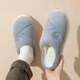 thumbnail image 2 of Slippers for Women,Arch Support Memory Foam Slippers Soft Comfortable Indoor Non- Warm Cozy Home Footwear for Winter,Womens Slippers,Grey,40, 2 of 8