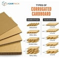 thumbnail image 7 of Ucanpack White Cardboard Sheets 100 Pcs, Corrugated Cardboard For Crafts 17x22 Inches, Made In USA - Insert For Packing, Mailing, Crafts, Diy Supplies, 7 of 7