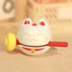 thumbnail image 1 of Gato de la suerte, pez de madera para aliviar la ansiedad, pez de madera, adorno de meditación, pez de madera creativo, bloque de templo, decoración, adorno para el hogar y el coche, 1 of 7