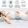 thumbnail image 2 of Rongmo Adjustable Height Lower Back Support Pillow - Ergonomic, Breathable, Easy Care (1 Count), 2 of 7
