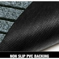 thumbnail image 4 of WaterResistant and StainResistant Runner Rug for Entryway, ModernContemporaryStyle IndoorOutdoor Carpet with NonSlip Rubber Backing, Gray, 50 x 150 cm, 4 of 5