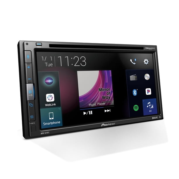 Receptor multimedia PIONEER AVH-521EX 6.8» con Bluetooth y DVD