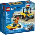 thumbnail image 5 of LEGO City Beach Rescue ATV 60286 Building Toy for Kids (79 Pieces), 5 of 8