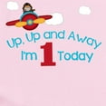 thumbnail image 2 of CafePress - Up & Away I'm 1 Today Body Suit - Baby Light Bodysuit, Size Newborn - 24 Months, 2 of 4