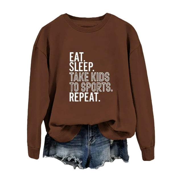 WEAIXIMIUNG Sweat à Capuche Zippé pour Femmes, Couleur Unie, Imprimé Lettre, Col Rond, Manches Longues