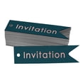thumbnail image 1 of Inkdotpot Rose Gold Foil Paper Hang Tags Invitation Party Favor Tags 50 Pieces, 1 of 6