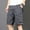 01 Gray, variant on Weiqiqre Gym Shorts Men Shorts Elastic Waist Relaxed Cotton Shorts Big and Tall Work Shorts for Men