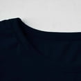thumbnail image 5 of Plain T Shirts for Women Solid Color Casual Short Sleeve Crew Neck T-Shirt Top Women's Workout Top Gym Athletic Yoga T-Shirt Basic Tees, 5 of 7
