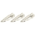 thumbnail image 4 of 3 Pcs Wavy Duckbill Hair Decor Clip Styling Metal No Bend Hair Clip Pin for Girls, 4 of 7