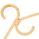thumbnail image 3 of Rattan Adult Double Hook Hanger Rattan Hanger Handmade Rattan Hanger, 3 of 5