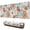 Pioneer Flower Floral, variant on Long Mouse Pads for Desk,Pioneer Flower Floral Print Pattern Desk Mats on Top Of Desks, Desk Mouse Pad Extra Large with 3mm Non-Slip Base and Stitched Edge for Gaming,Office,Work,Home 31.5"x11.8"