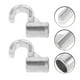 thumbnail image 5 of ganchos de metal resistentes para barra de armario, de aleación de aluminio, para colgar ropa, 5 of 7