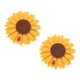 thumbnail image 2 of 2 alzapaños magnéticos para cortinas con diseño de girasol, decorativos., 2 of 8