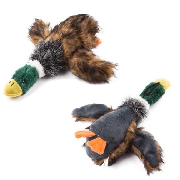 Dog Toys for Aggressive Chewers, Pet Mallard Duck Dog Toy, Squeaky