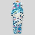 thumbnail image 6 of Cinnamoroll Unisex Onesie Pajamas Zipper Jumpsuit Hooded One Piece Sleepwear for Family Mens Womens, 6 of 8