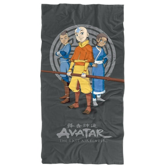 Avatar The Last Airbender Blanket, 30"x60", Team Avatar Beach Towel