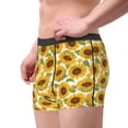 thumbnail image 3 of Bingfone Sunflowers Men's Underwear - Casual Stretch Boxer Briefs-Large, 3 of 7