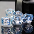 thumbnail image 2 of Foam Brain Games Poly Set - Artic Fox w/Blue (7) New, 2 of 4
