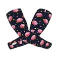 thumbnail image 2 of Haiem Cartoon Donut Planets UV Protection Cooling Arm Sleeves for Men and Women UPF 50 Sun Sleeve, 2 of 8